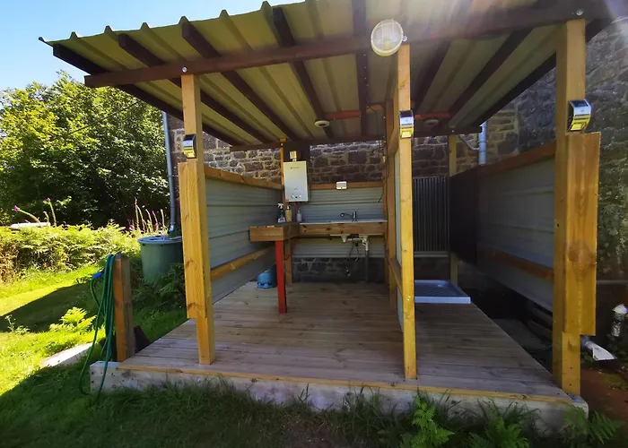 Bell Tent One Of Three To Rent Fully Equipped Private Equipped Kitchen Tents Too